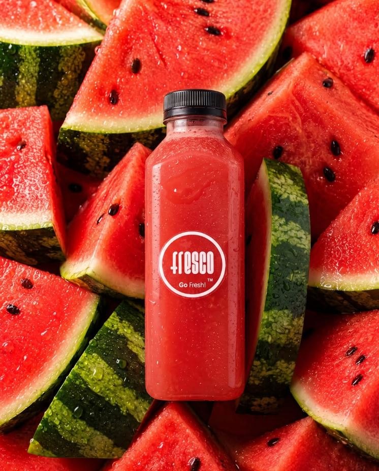 Fresh watermelon juice at Fresco Bahrain